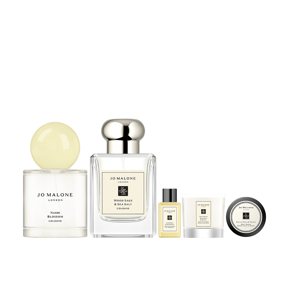 Nashi Blossom x Wood Sage & Sea Salt Scent Pairing Collection 